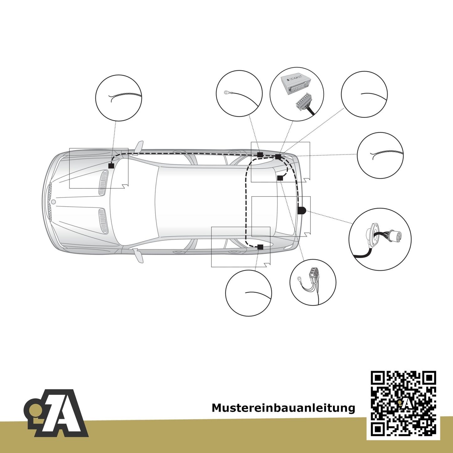 BMW X1 E84 5-Türer (Geländewagen) 10.2009-07.2015 E84 Westfalia-Automotive mit JAEGER Elektrosatz