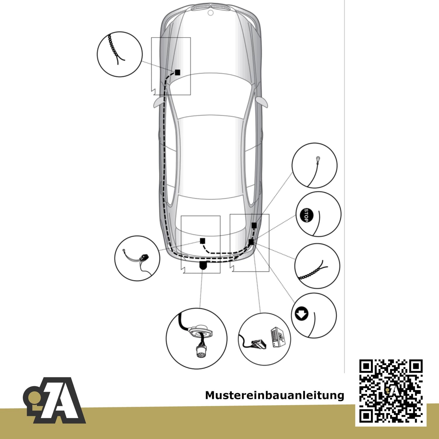 BMW X3 F25 5-Türer (Geländewagen) 11.2010-03.2014 F25 Westfalia-Automotive mit JAEGER Elektrosatz