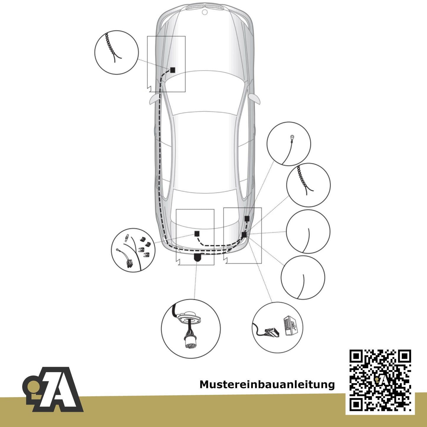 BMW X3 F25 5-Türer (Geländewagen) 11.2010-03.2014 F25 Westfalia-Automotive mit JAEGER Elektrosatz