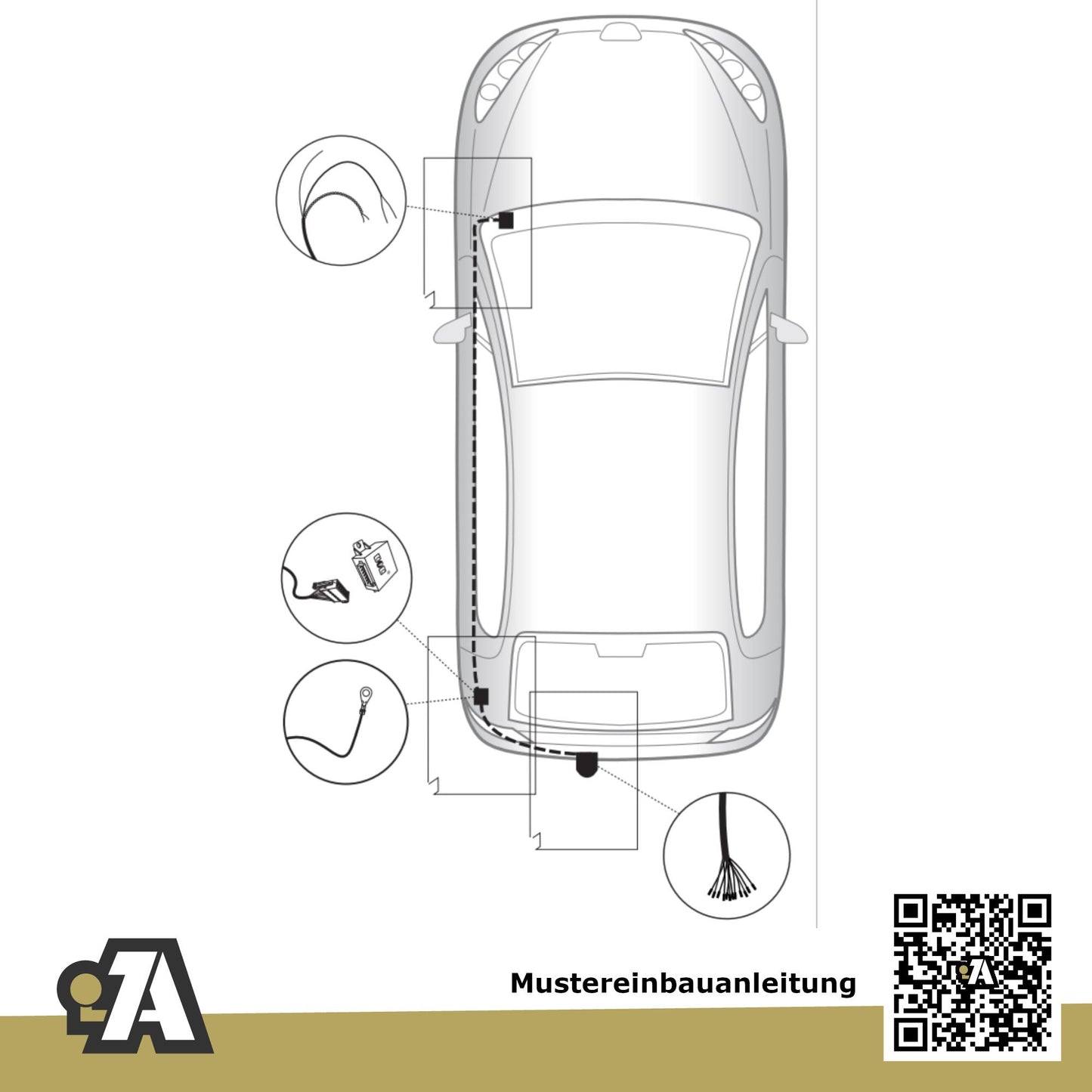 Peugeot 207 CC 2-Türer (Coupe-Cabriolet) 04.2007-05.2015 WD_ Westfalia-Automotive mit JAEGER Elektrosatz