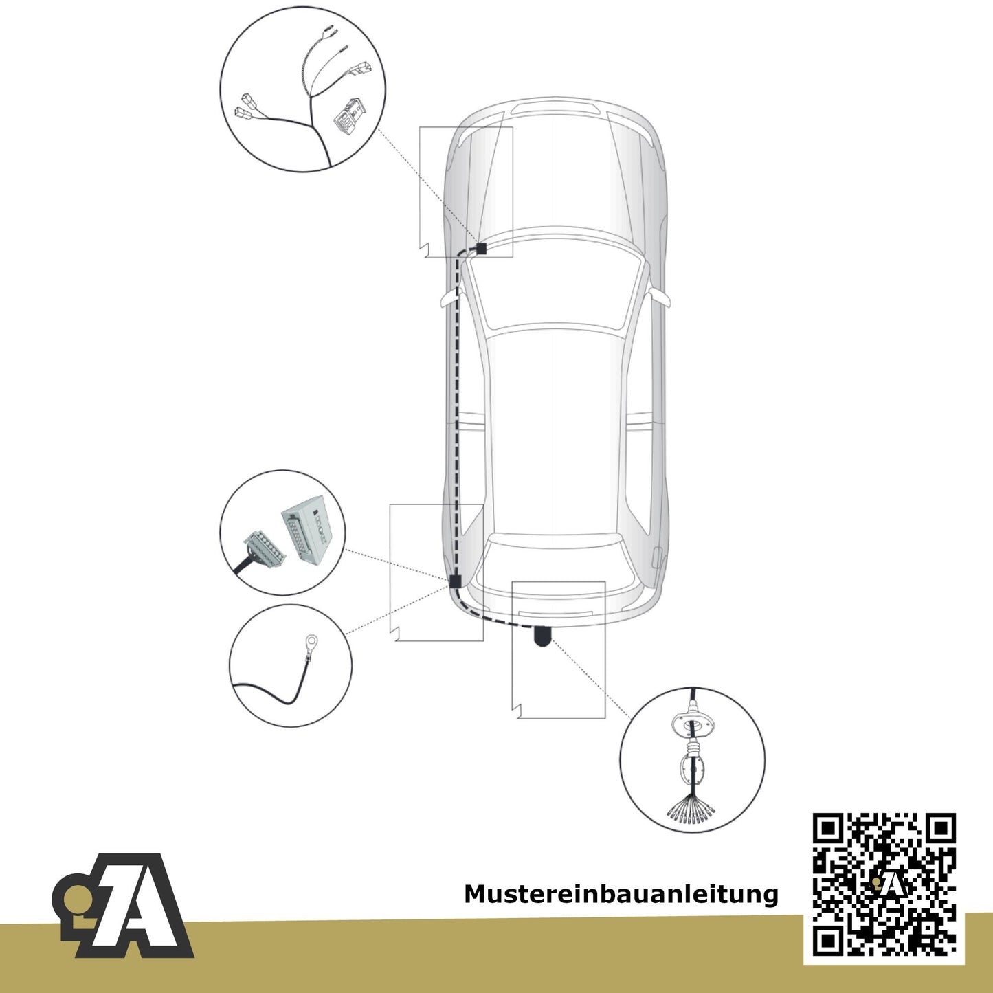 VW Polo VI 5-Türer (Fließheck) ab 09.2021 AW Westfalia-Automotive mit JAEGER Elektrosatz