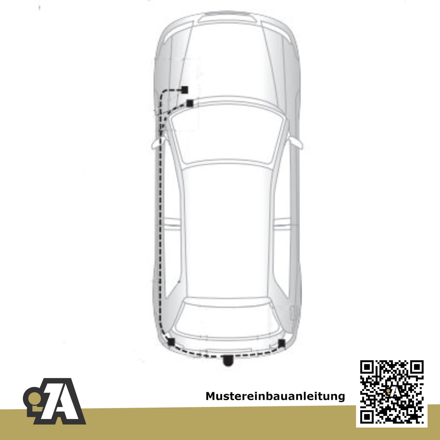 Citroen Xsara Picasso 5-Türer (Kompaktvan) 12.1999-05.2010 N68 BRiNK Anhängerkupplung mit JAEGER Elektrosatz
