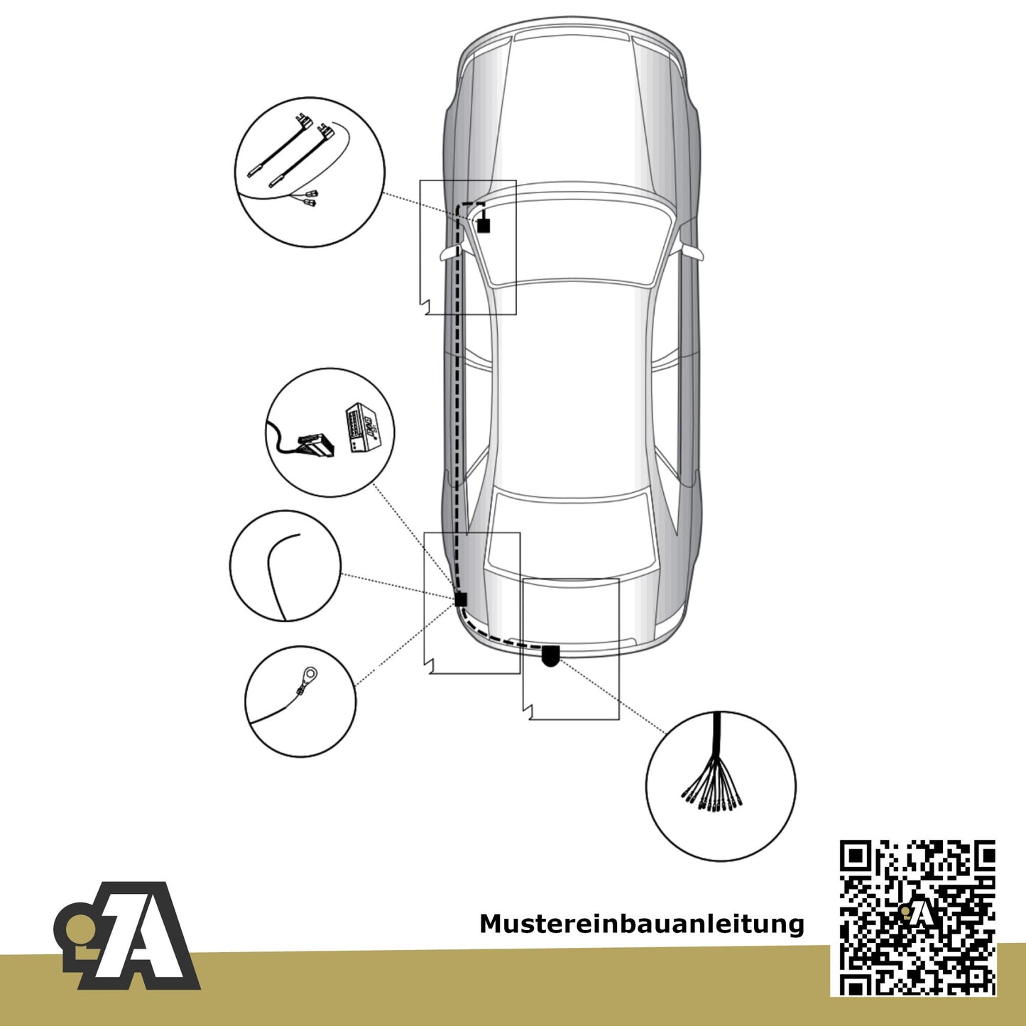 Opel Insignia 5-Türer (Sports Tourer) 06.2013-09.2017 A - G09 BRiNK Anhängerkupplung mit JAEGER Elektrosatz