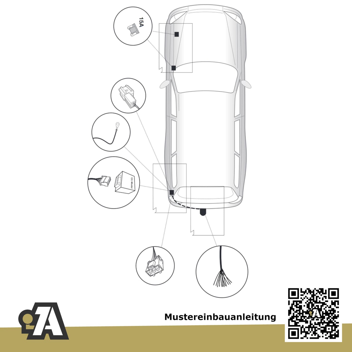 Nissan X-Trail 5-Türer (SUV) 07.2014-07.2017 T32 Westfalia-Automotive mit JAEGER Elektrosatz