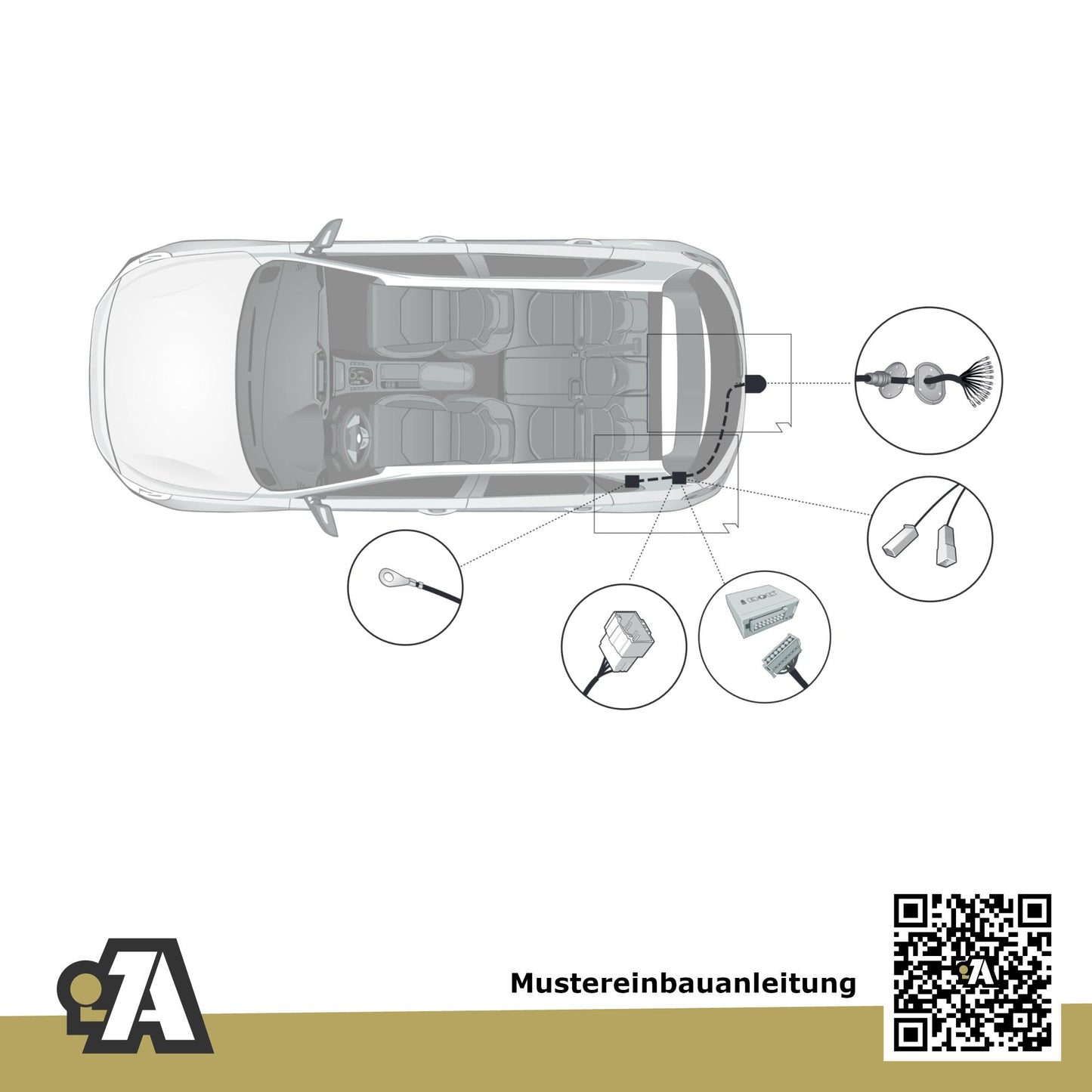 Hyundai i30 5-Türer (Fließheck) ab 06.2024 PD BRiNK Anhängerkupplung mit JAEGER Elektrosatz