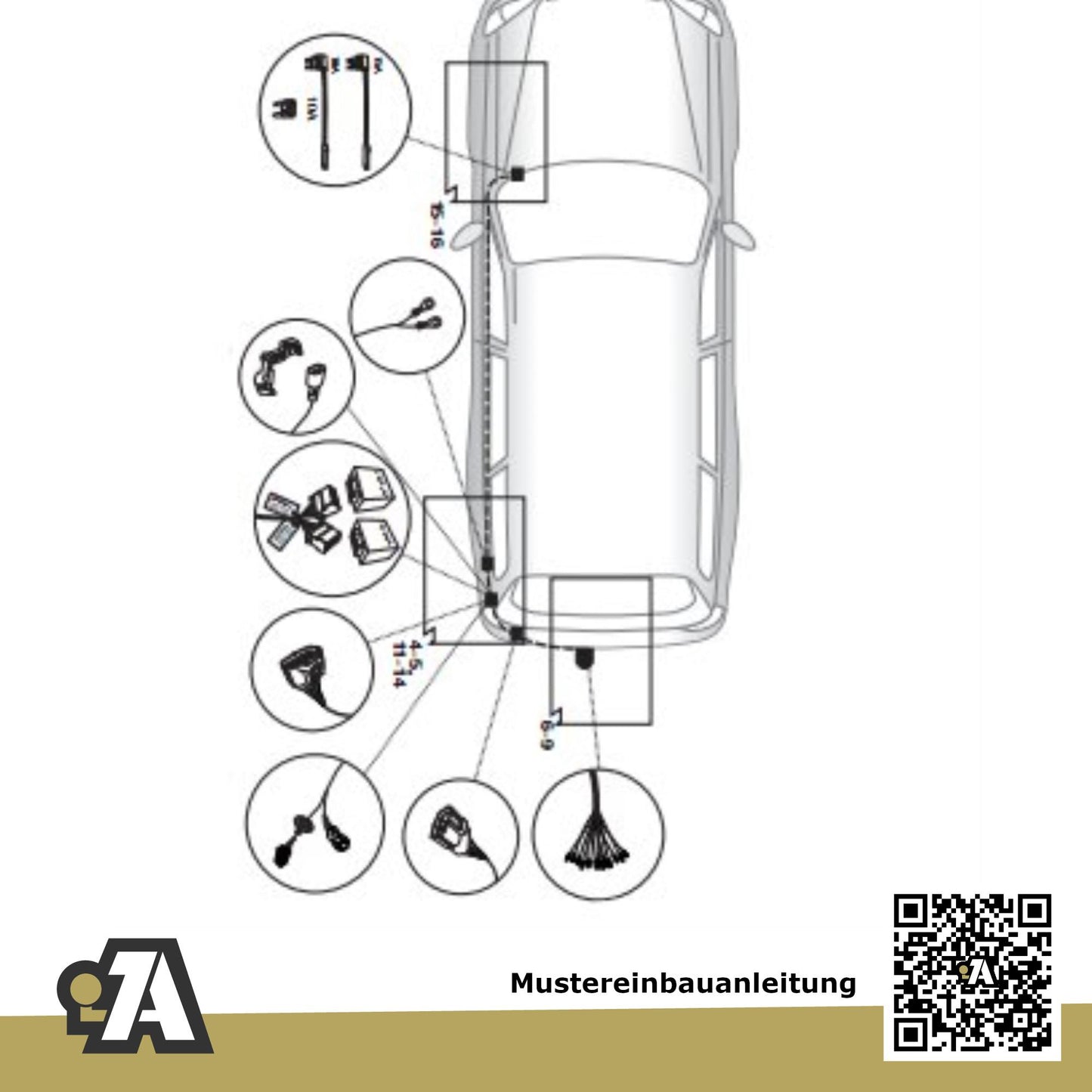 Kia Sportage 5-Türer (SUV) 08.2010-12.2015 SL BRiNK Anhängerkupplung mit JAEGER Elektrosatz