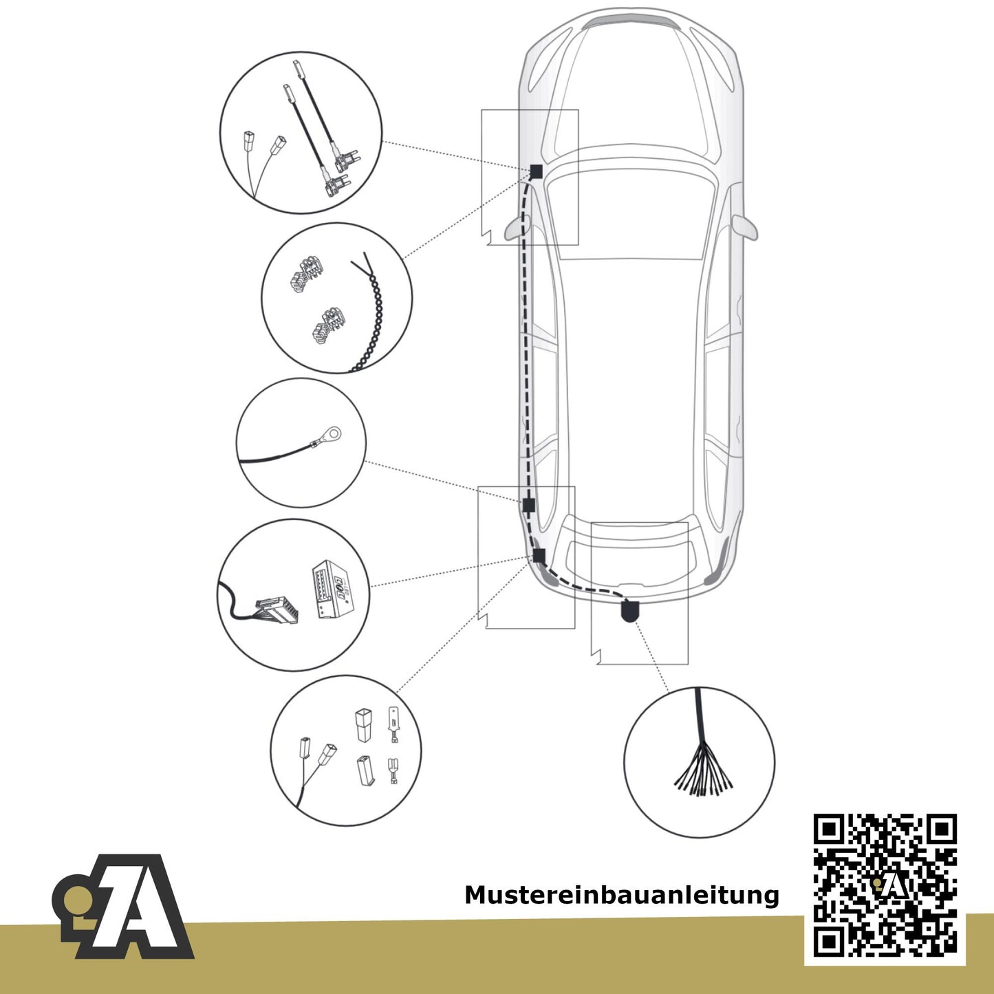 Kia Soul 5-Türer (Steilheck) 05.2014-03.2019 PS BRiNK Anhängerkupplung mit JAEGER Elektrosatz