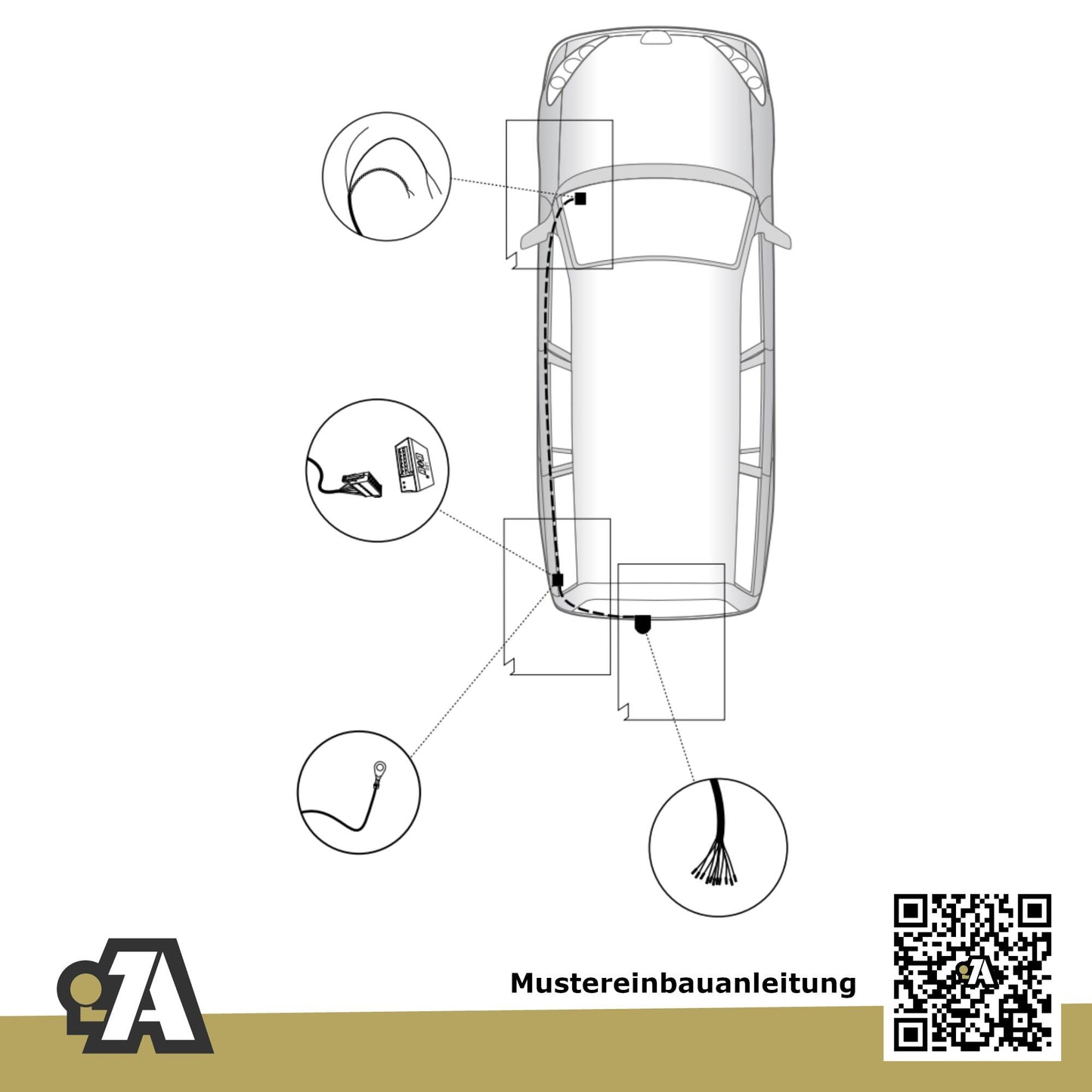 Peugeot 308 SW 5-Türer (Kombi) 05.2008-04.2014 4E_ BRiNK Anhängerkupplung mit JAEGER Elektrosatz