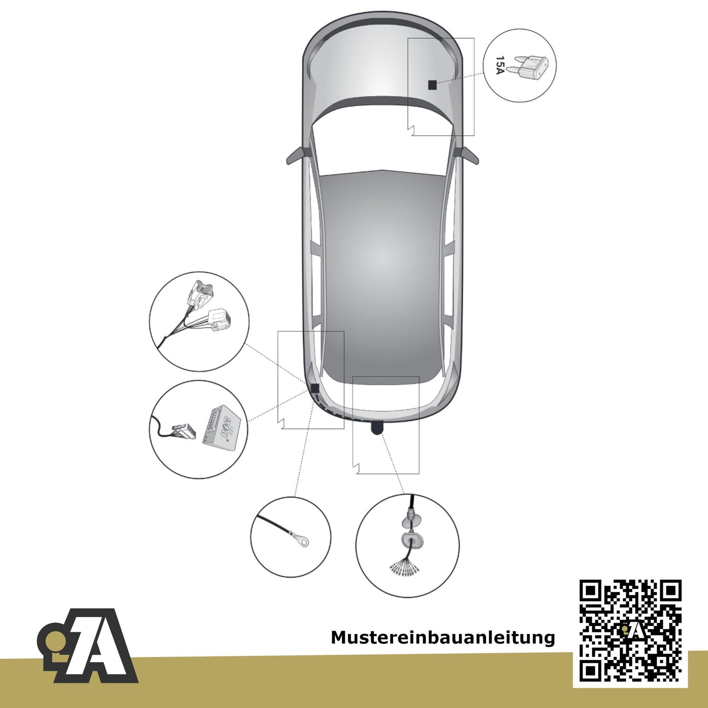 Nissan Ariya 5-Türer (SUV) ab 09.2022 FE0 BRiNK Anhängerkupplung mit JAEGER Elektrosatz