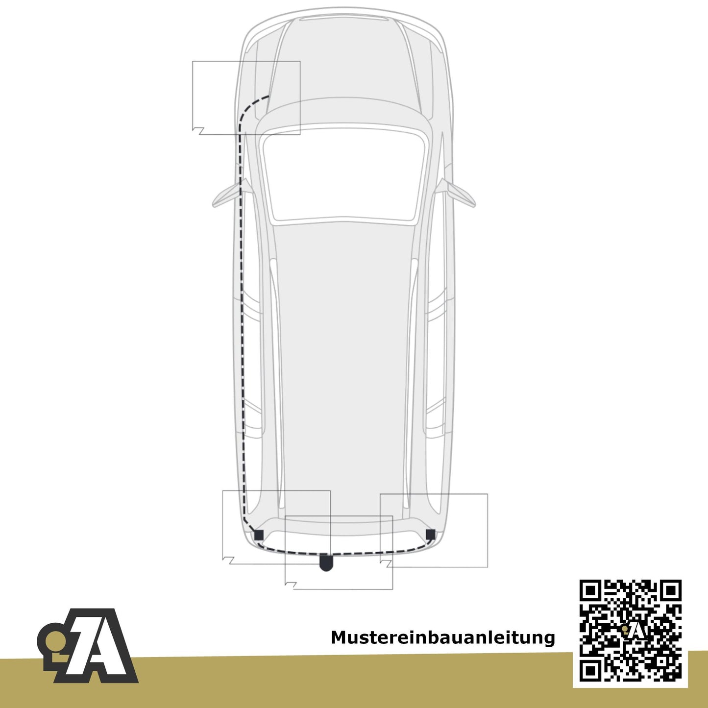 Opel Zafira 5-Türer (Kompaktvan) 04.1999-06.2005 A BRiNK Anhängerkupplung mit JAEGER Elektrosatz