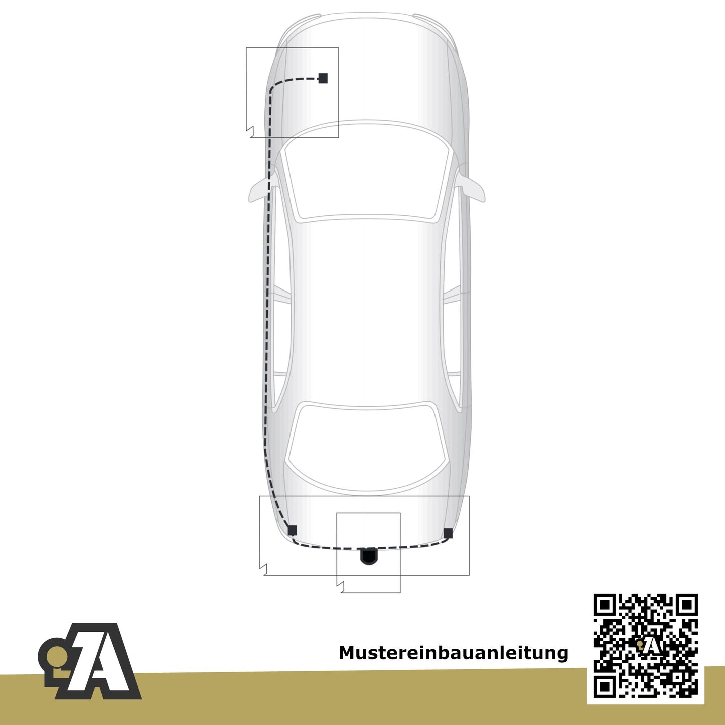 Opel Zafira 5-Türer (Kompaktvan) 04.1999-06.2005 A BRiNK Anhängerkupplung mit JAEGER Elektrosatz