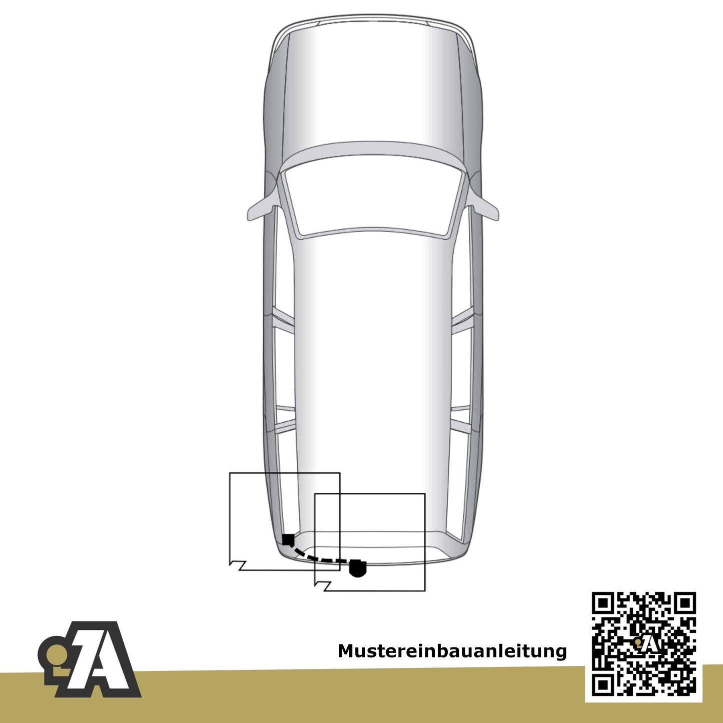 Opel Zafira 5-Türer (Kompaktvan) 07.2005-12.2014 B BRiNK Anhängerkupplung mit JAEGER Elektrosatz