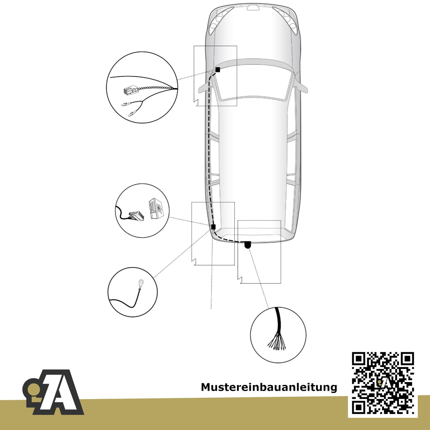 Peugeot 308 SW 5-Türer (Kombi) 11.2008-04.2014 4E_ BRiNK Anhängerkupplung mit JAEGER Elektrosatz