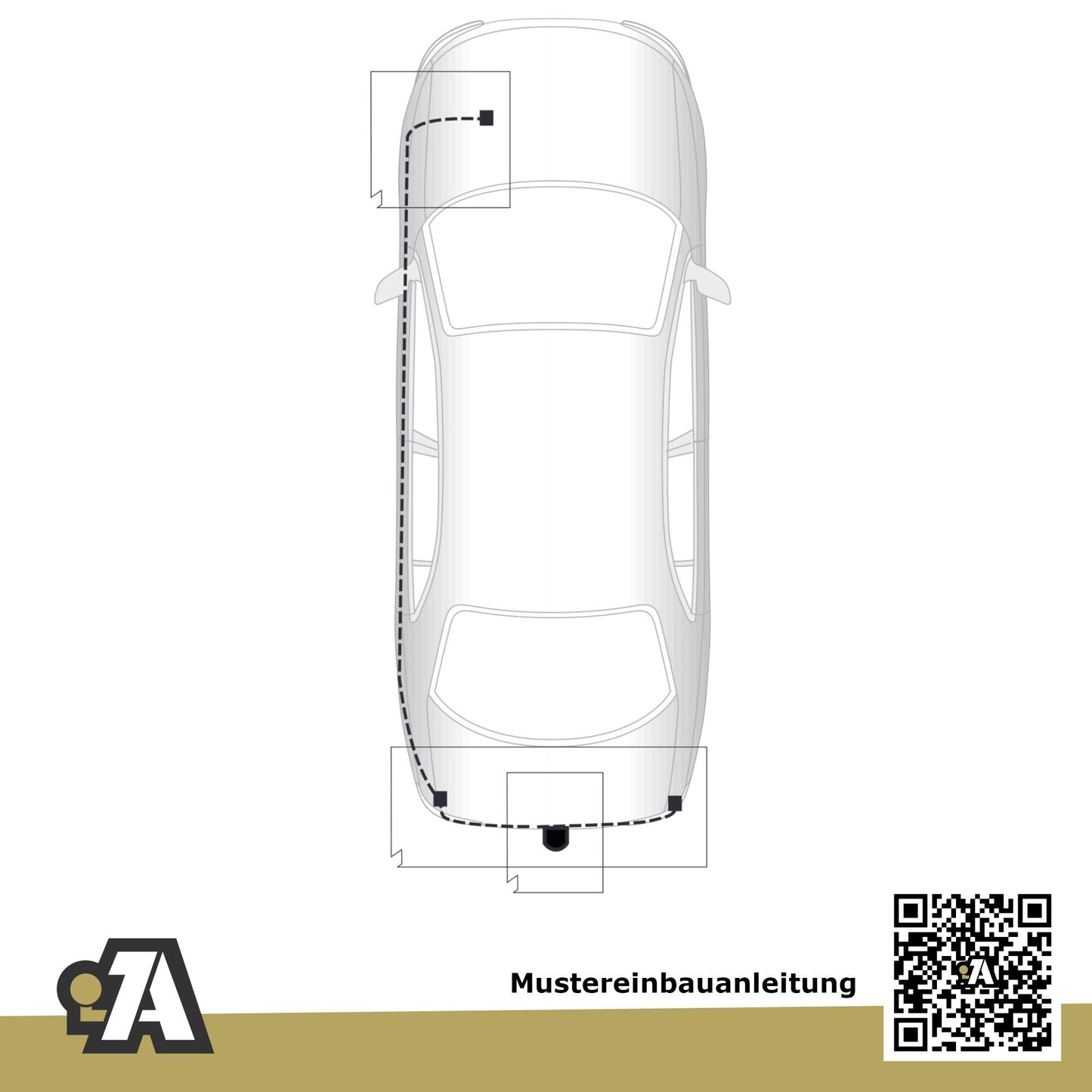 Renault Scenic 5-Türer (Kompaktvan) 10.2000-06.2003 JA BRiNK Anhängerkupplung mit JAEGER Elektrosatz