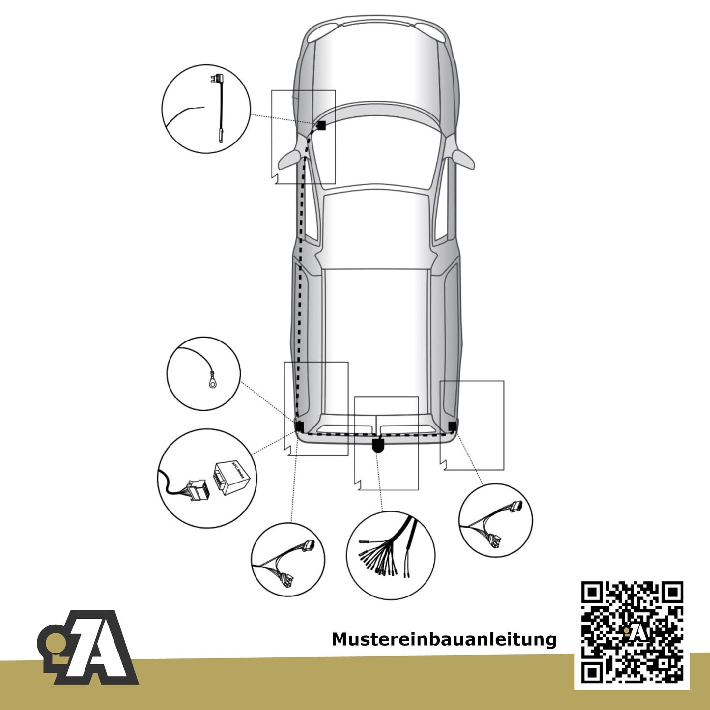 Dacia Logan MCV & Express 5-Türer (Kombi) 01.2008-08.2013 KS / FS Westfalia-Automotive mit JAEGER Elektrosatz