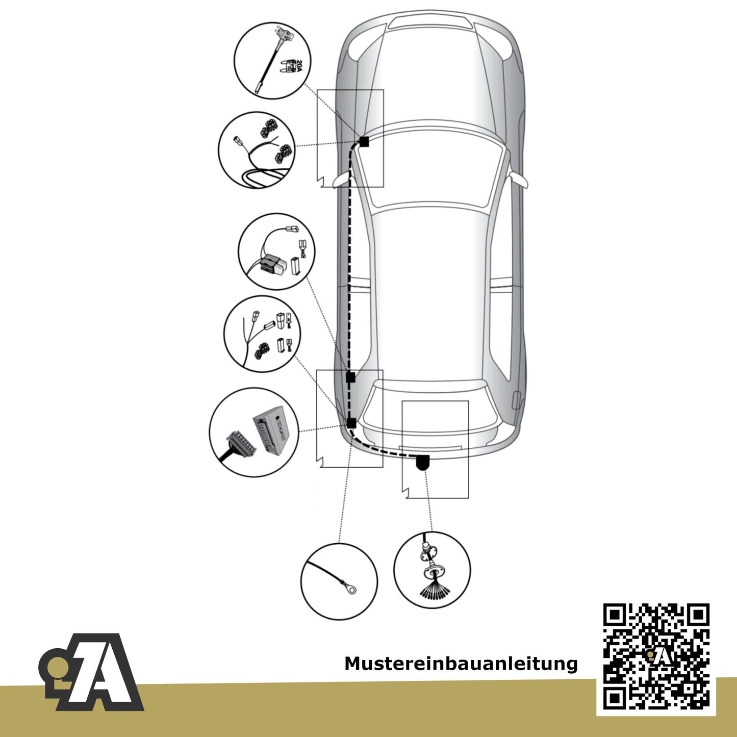 Dacia Duster II 5-Türer (Geländewagen) 02.2018-12.2024 HM Westfalia-Automotive mit JAEGER Elektrosatz