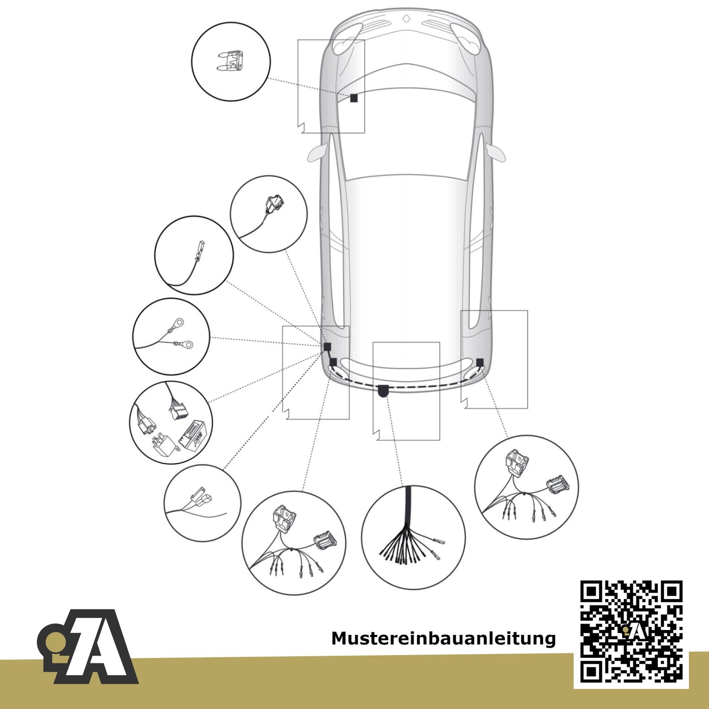 Renault Scenic 5-Türer (Kompaktvan) 07.2009-09.2016 JZ Westfalia-Automotive mit JAEGER Elektrosatz