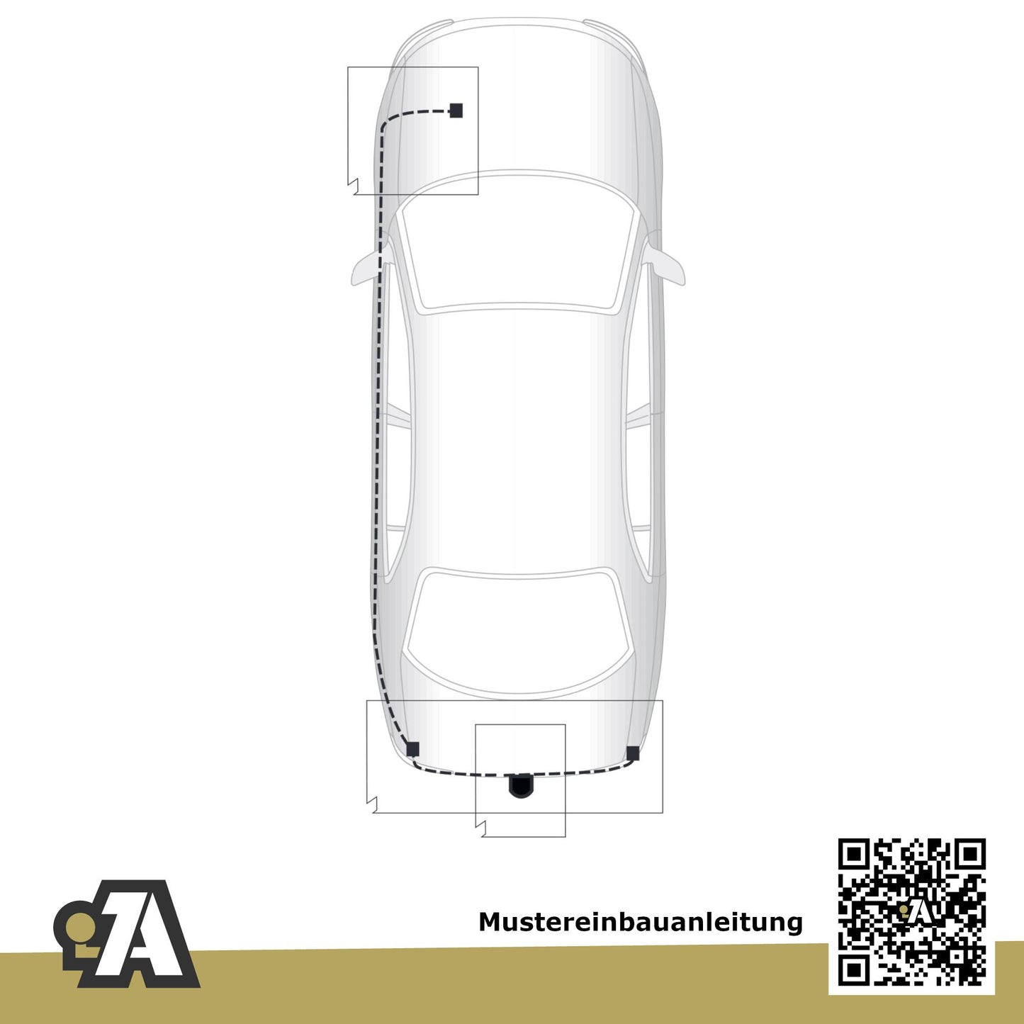 Skoda Fabia Limo & Kombi 4/5-Türer (Limo & Kombi) 01.2001-03.2007 6Y3 / 6Y5 BRiNK Anhängerkupplung mit JAEGER Elektrosatz