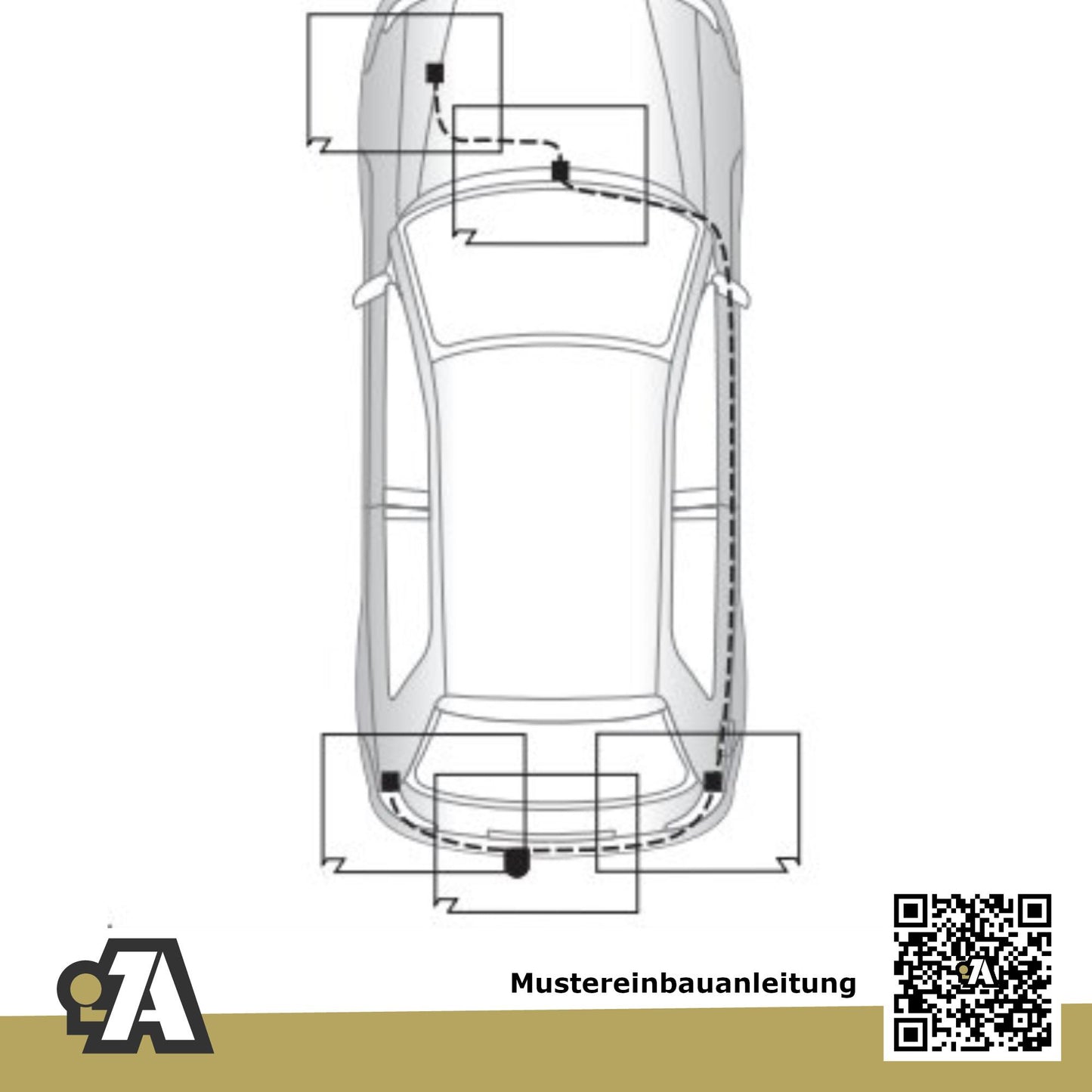 Suzuki SX4 5-Türer (Kompakt-SUV) 02.2006-07.2013 4WD BRiNK Anhängerkupplung mit JAEGER Elektrosatz
