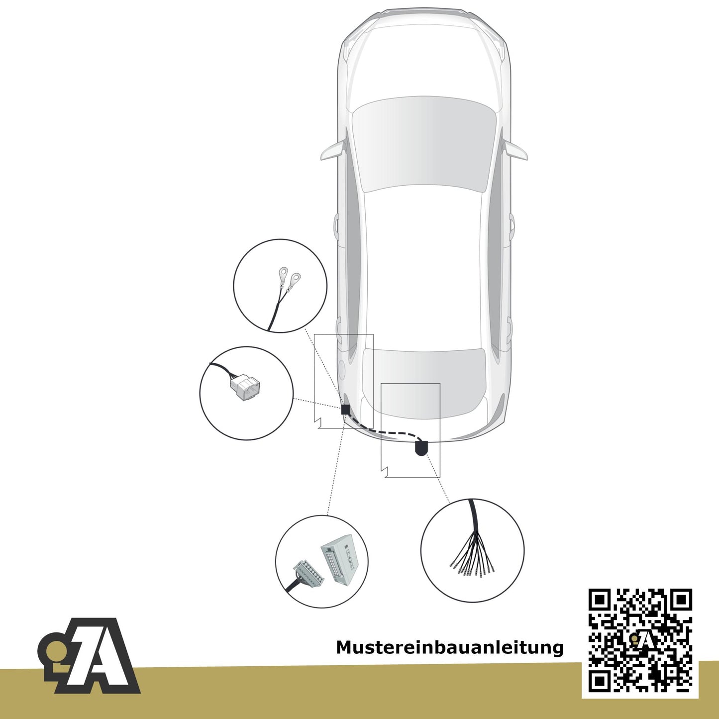 Hyundai Tucson 5-Türer (SUV) 11.2020-04.2024 NX4 BRiNK Anhängerkupplung mit JAEGER Elektrosatz