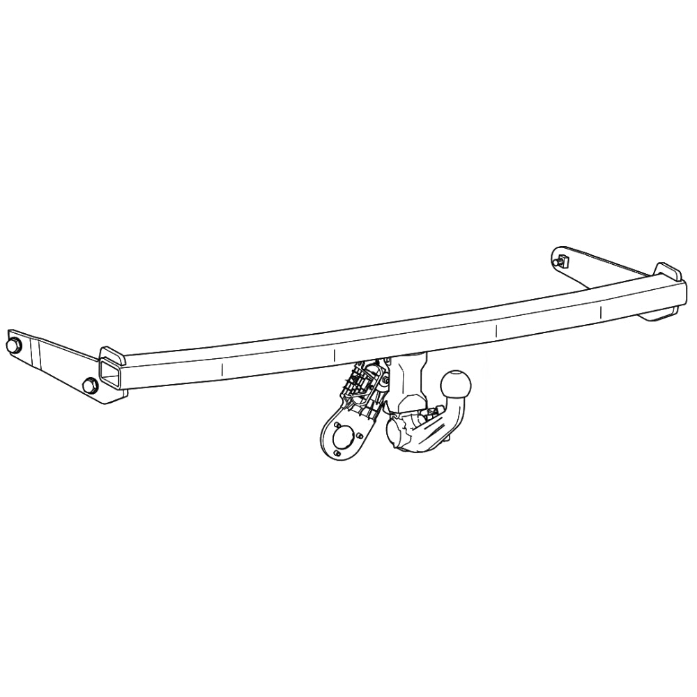 Westfalia Anhängerkupplung abnehmbar Inkl. E-Satz - VW Passat B6 04.2005-10.2010