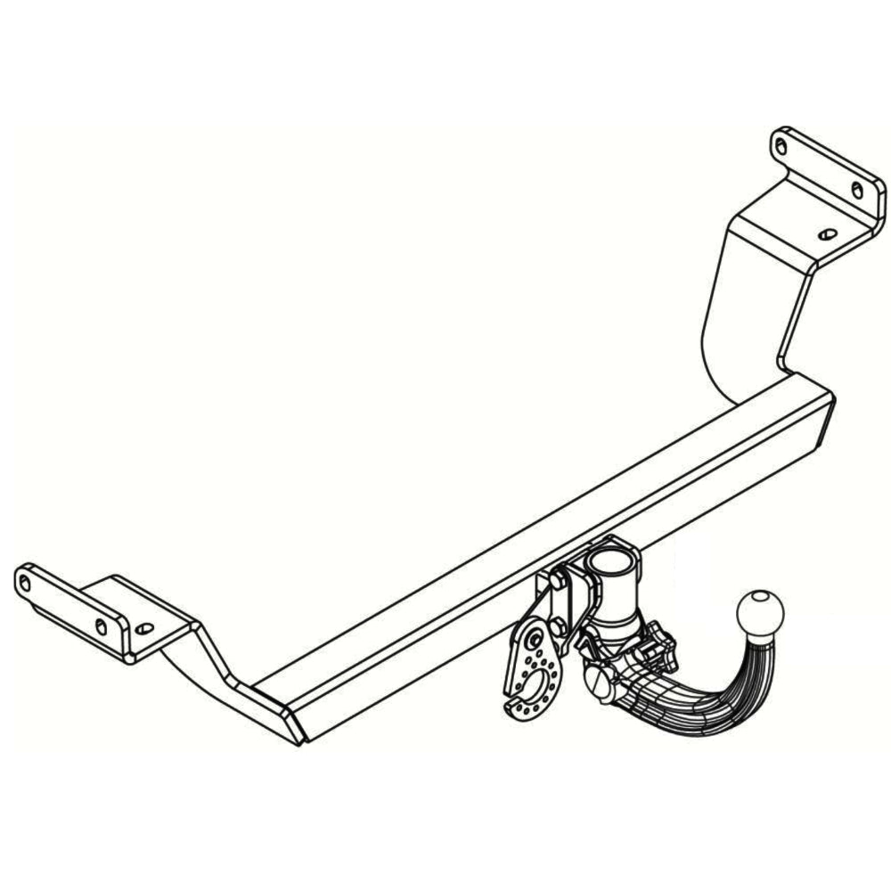 Westfalia Anhängerkupplung abnehmbar Inkl. E-Satz - Hyundai i30 01.2013-01.2017