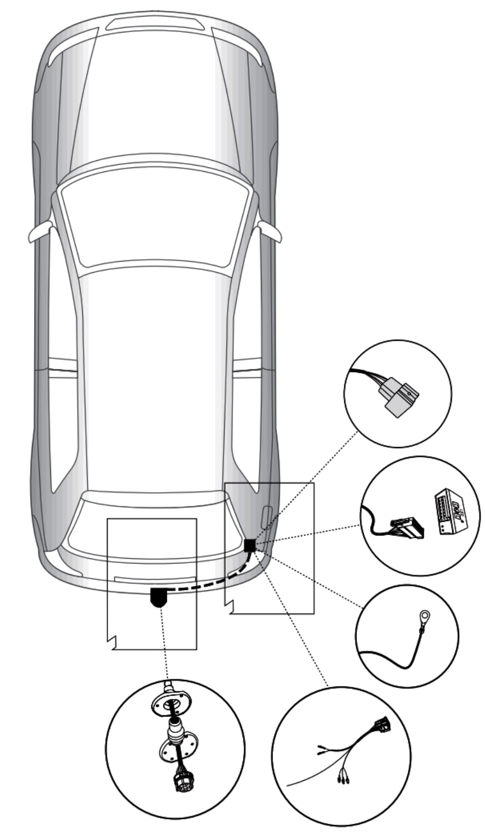 Westfalia Anhängerkupplung abnehmbar Inkl. E-Satz - Audi A4 B8 04.2008-10.2015