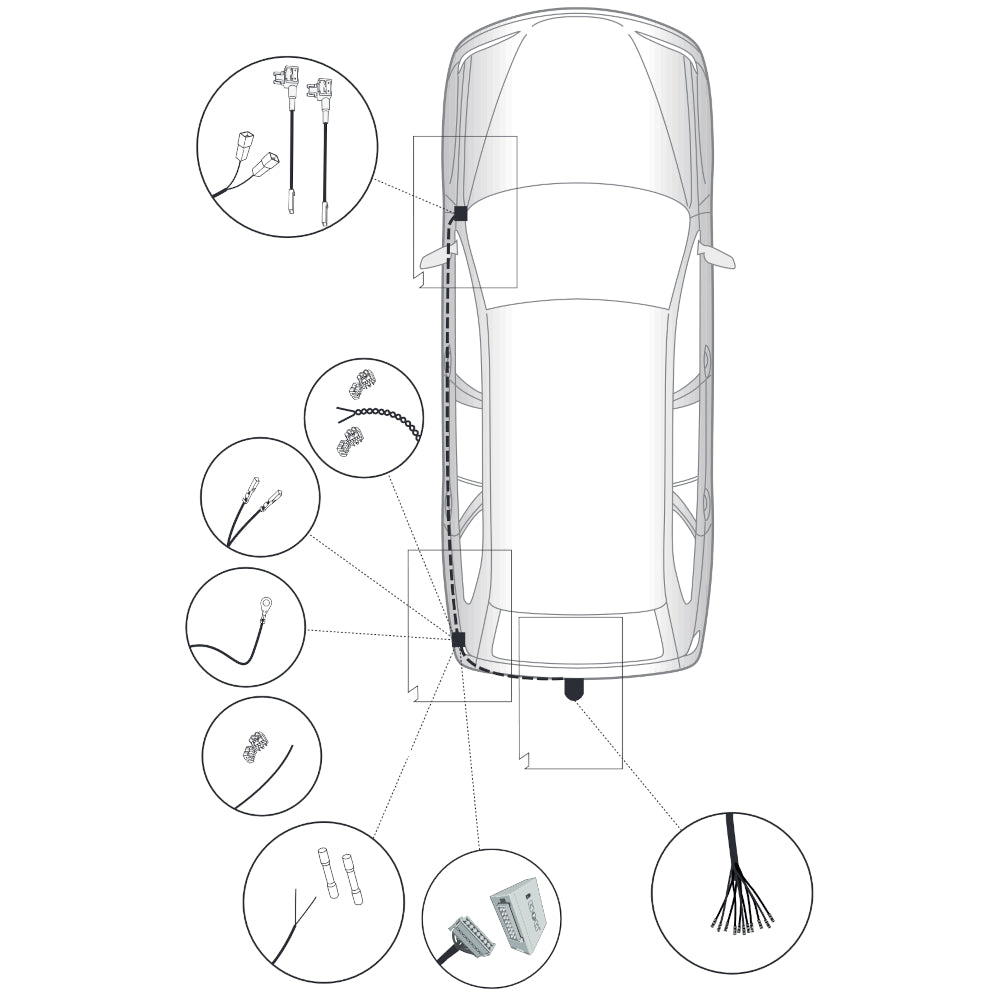 Brink Anhängerkupplung abnehmbar Inkl. E-Satz - Mazda CX-5 ab 09.2021
