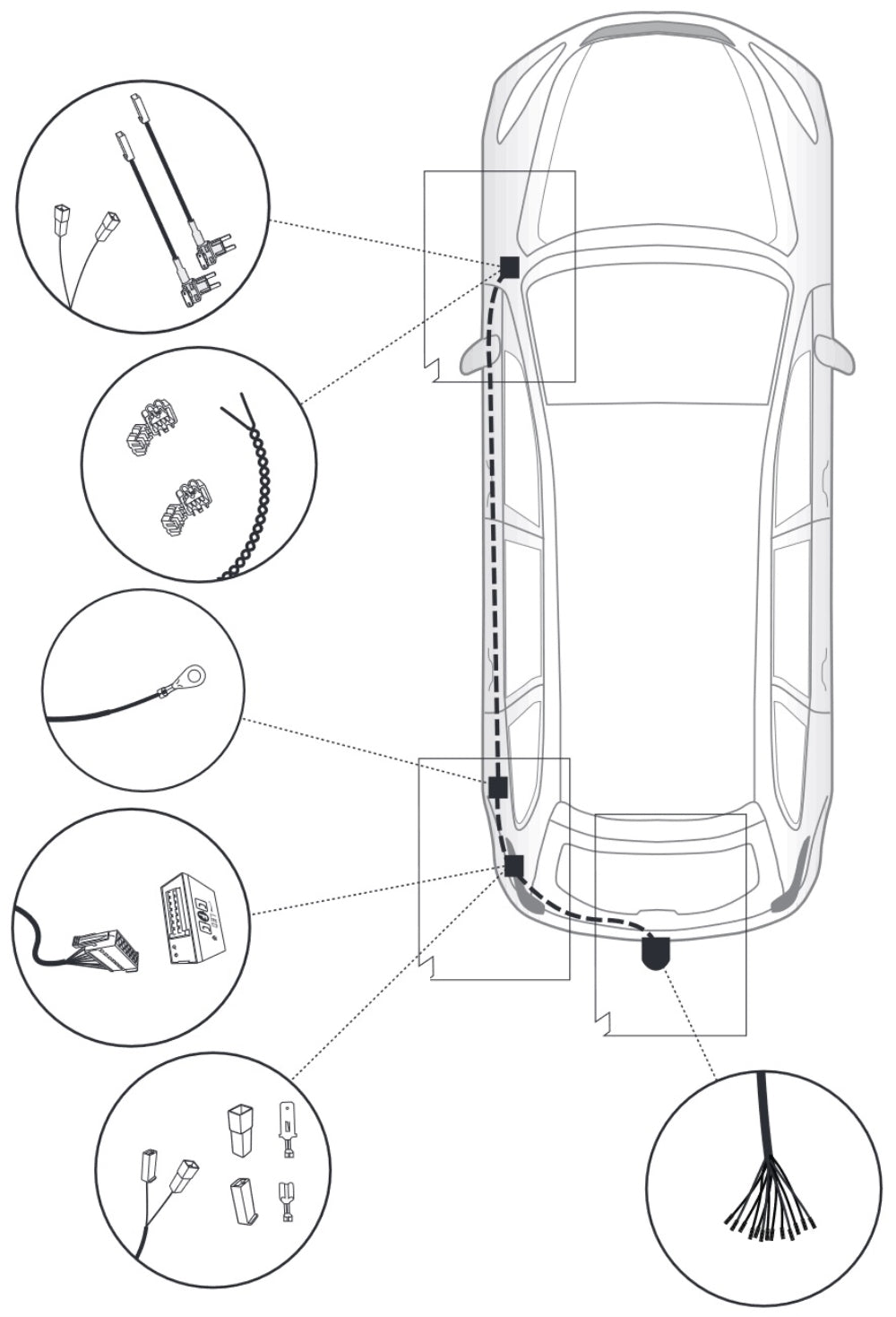 Westfalia Anhängerkupplung abnehmbar Inkl. E-Satz - Kia Soul 05.2014-03.2019