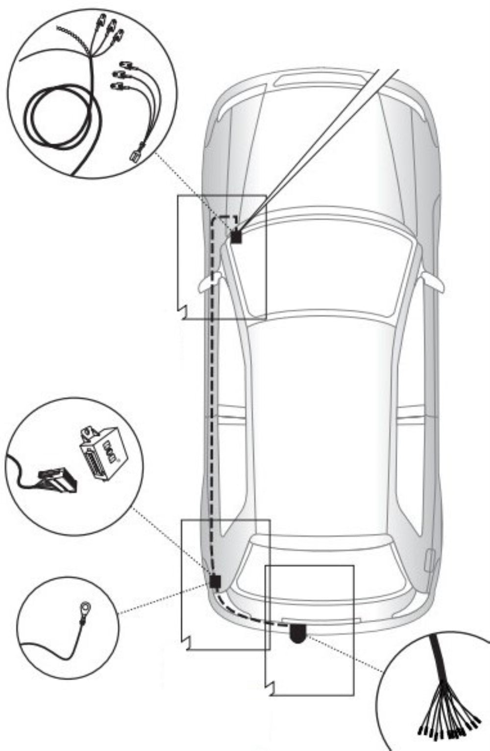 Westfalia Anhängerkupplung abnehmbar Inkl. E-Satz - VW Golf V Kombi 06.2007-07.2009
