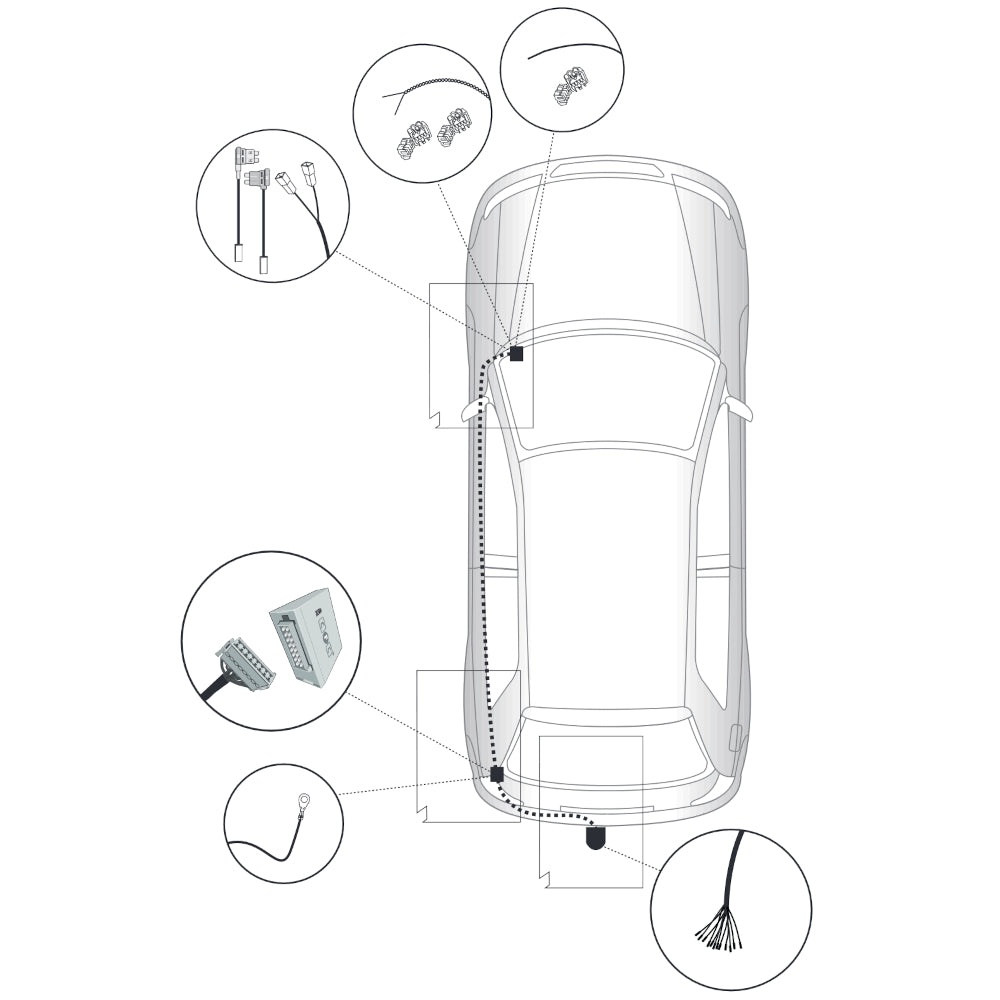 Westfalia Anhängerkupplung starr Inkl. E-Satz - VW T-Cross ab 04.2019