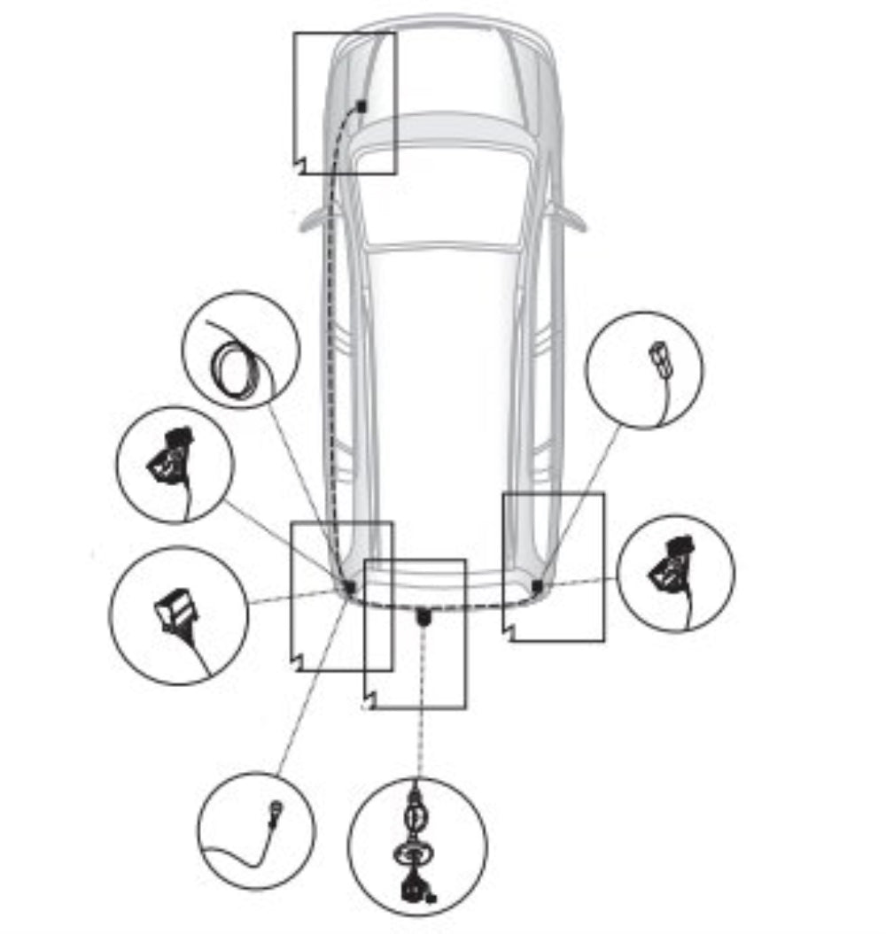Brink Anhängerkupplung abnehmbar Inkl. E-Satz - Ford Focus C-MAX 10.2003-09.2010