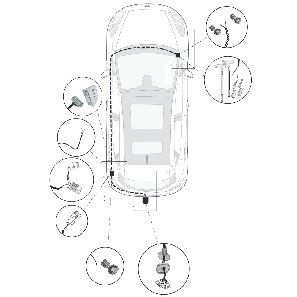 Brink Anhängerkupplung starr Inkl. E-Satz - Ford Kuga III ab 02.2020