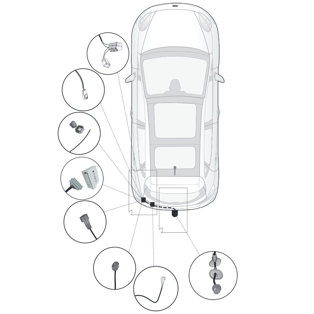 Westfalia Anhängerkupplung abnehmbar Inkl. E-Satz - Ford Puma ab 12.2019