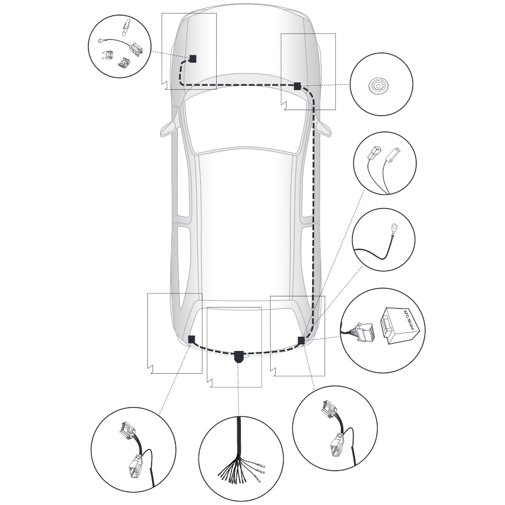 Westfalia Anhängerkupplung starr Inkl. E-Satz - Honda Civic 05.2007-12.2012