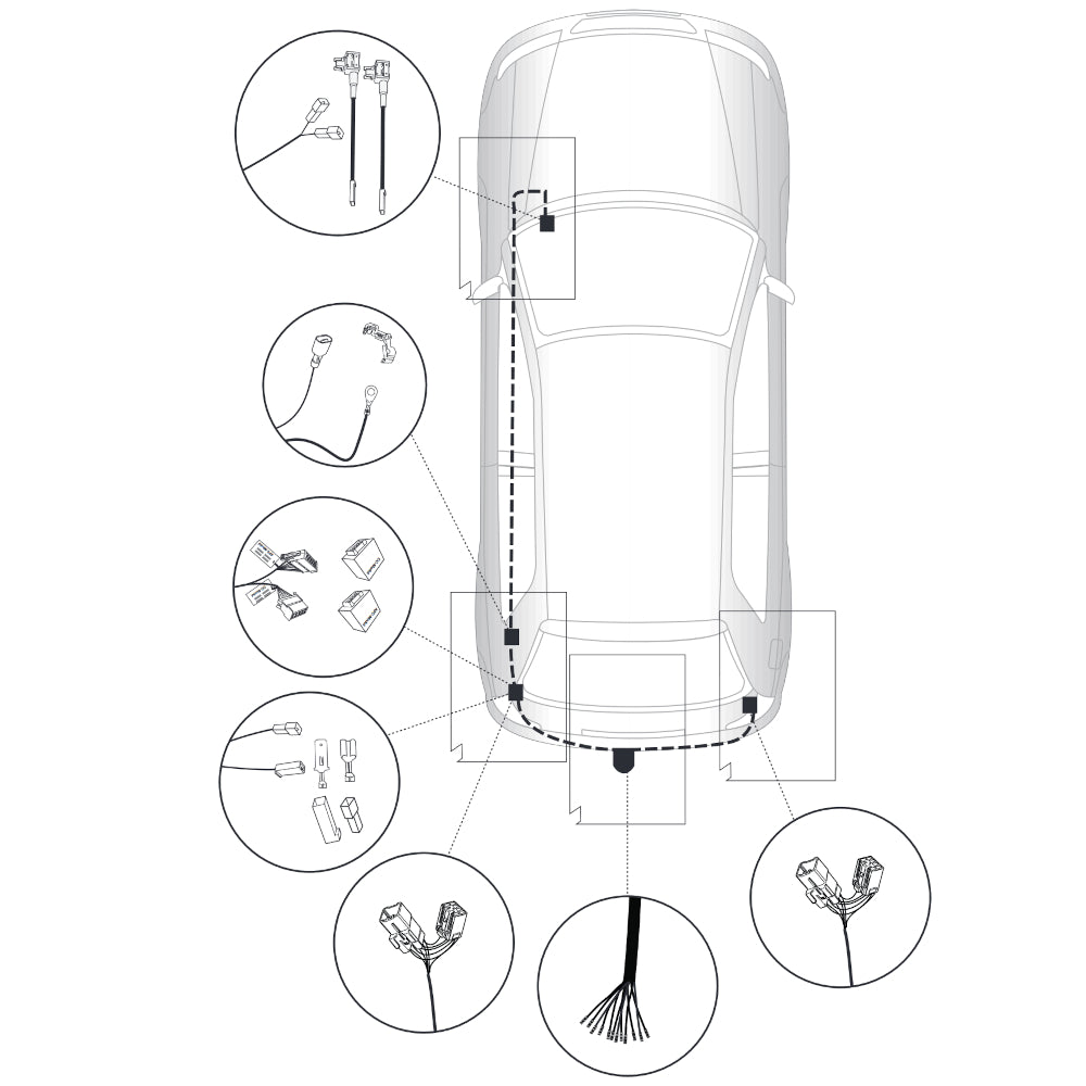 Westfalia Anhängerkupplung abnehmbar Inkl. E-Satz - Hyundai i30 01.2013-01.2017