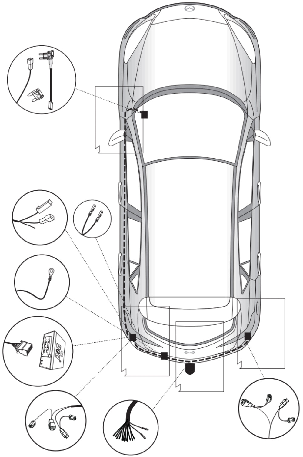 Westfalia Anhängerkupplung starr Inkl. E-Satz - Mazda 3 10.2013-02.2019