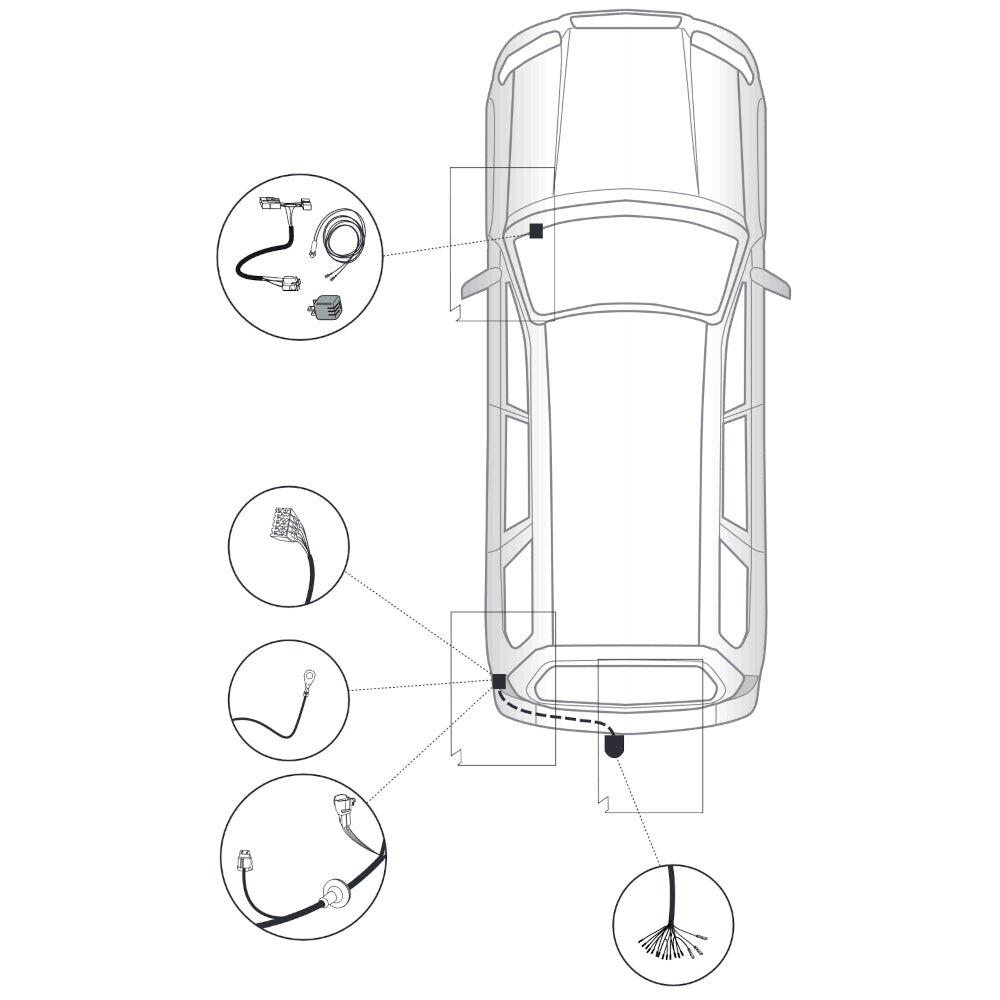 Westfalia Anhängerkupplung starr Inkl. E-Satz - Subaru Forester 03.2013-11.2019