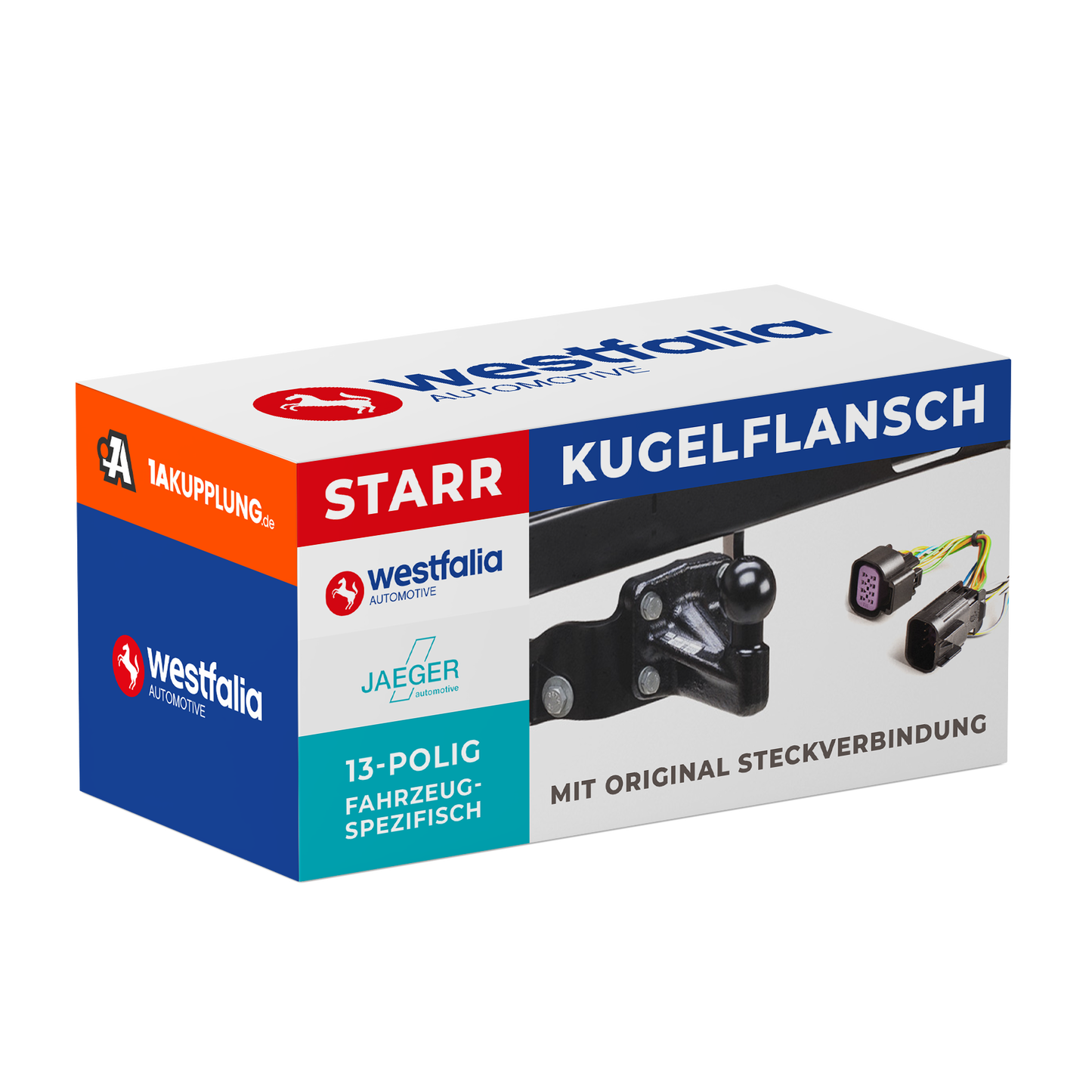 Westfalia Anhängerkupplung starr Inkl. E-Satz - Ford Transit/Tourneo Custom 01.2013-05.2016