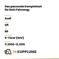 Audi Q5 5-Türer (SUV) 11.2008-12.2016 8R ORIS Anhängerkupplung mit JAEGER Elektrosatz