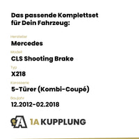 Mercedes CLS Shooting Brake 5-Türer (Kombi-Coupé) 12.2012-02.2018 X218 Westfalia-Automotive mit JAEGER Elektrosatz