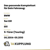 BMW 5er E61 5-Türer (Touring) 06.2004-09.2010 E61 BRiNK Anhängerkupplung mit JAEGER Elektrosatz
