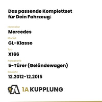 Mercedes GL-Klasse 5-Türer (Geländewagen) 12.2012-12.2015 X166 BRiNK Anhängerkupplung mit JAEGER Elektrosatz