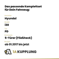 Hyundai i30 5-Türer (Fließheck) ab 06.2024 PD BRiNK Anhängerkupplung mit JAEGER Elektrosatz