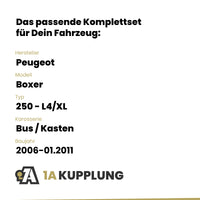 Peugeot Boxer Bus / Kasten 2006-01.2011 250 - L4/XL BRiNK Anhängerkupplung mit JAEGER Elektrosatz