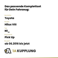 Toyota Hilux VIII Pick Up ab 06.2016 N1_ Westfalia-Automotive mit JAEGER Elektrosatz