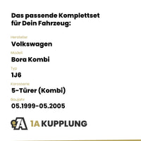 VW Bora Kombi 5-Türer (Kombi) 05.1999-05.2005 1J6 Westfalia-Automotive mit JAEGER Elektrosatz