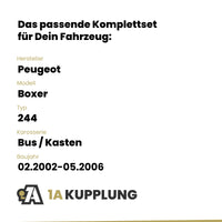 Peugeot Boxer Bus / Kasten 02.2002-05.2006 244 BRiNK Anhängerkupplung mit JAEGER Elektrosatz