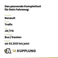 Renault Trafic Bus / Kasten ab 03.2021 JG / FG BRiNK Anhängerkupplung mit JAEGER Elektrosatz