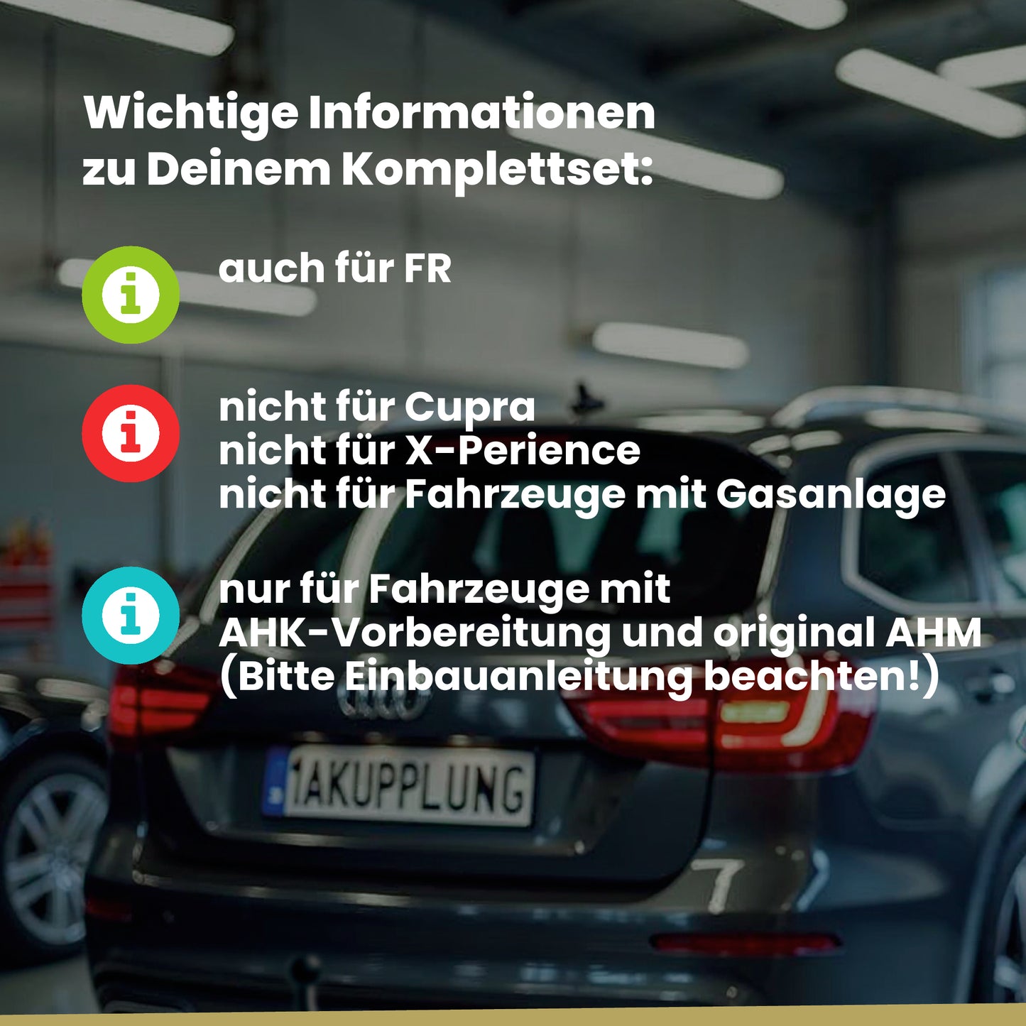Seat Leon ST 5-Türer (Kombi) 06.2014-10.2019 5F8 BRiNK Anhängerkupplung mit JAEGER Elektrosatz